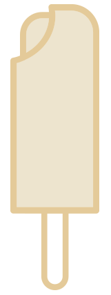 Paleta de arroz con leche